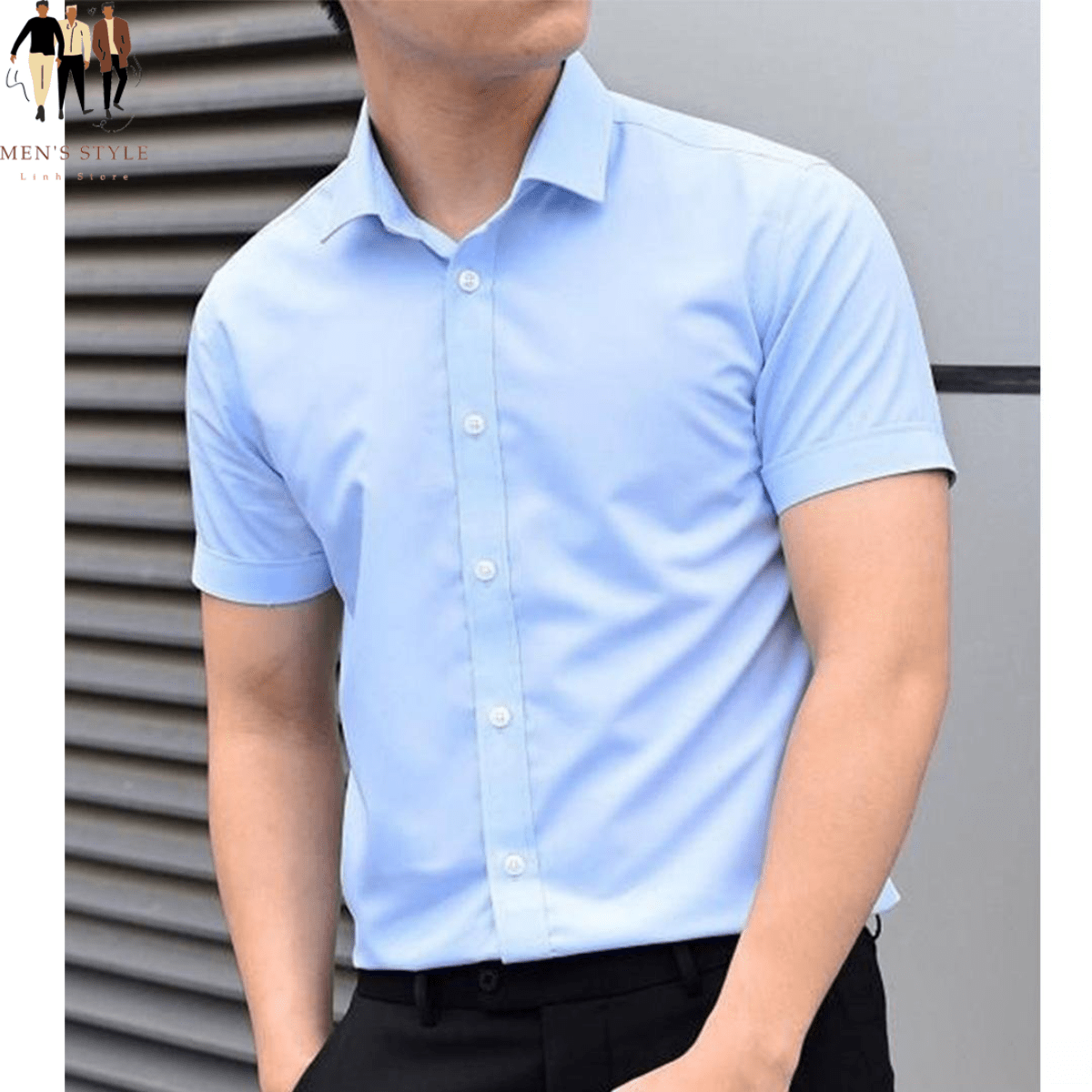 Áo Sơ Mi Nam INF Vest 3 Màu  Chất vải Polyester Cao Cấp Form Relax Fit