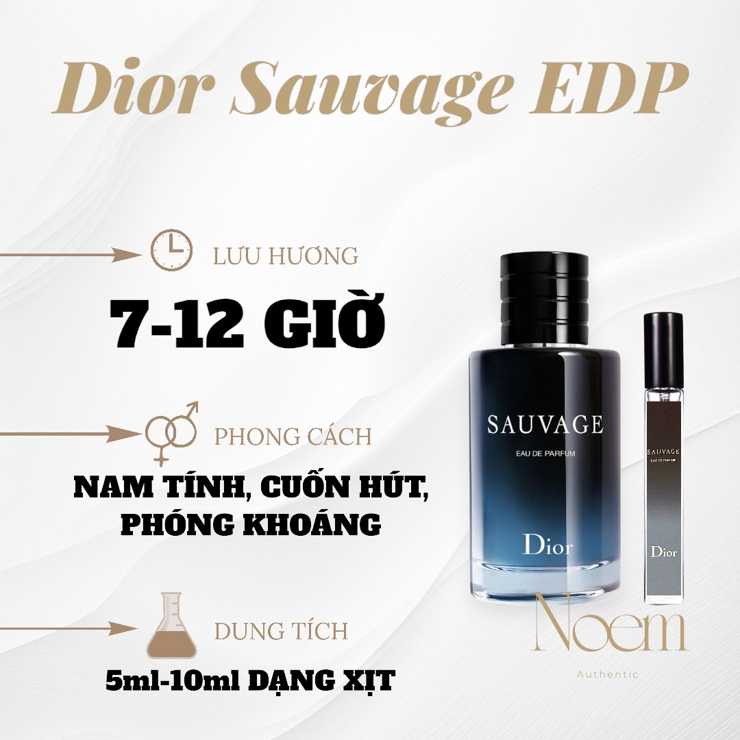 Gift set nước hoa và sữa tắm Dior Sauvage EDP