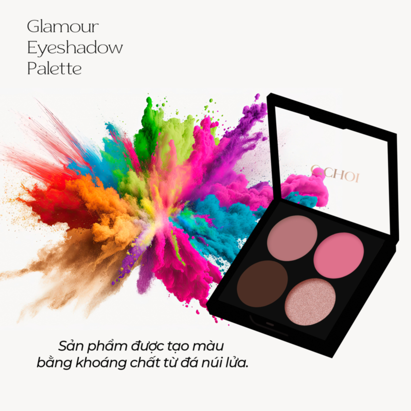 mochanstore.com Phan Mat Trang Diem CChoi Glamour Eyeshadow Palette 1