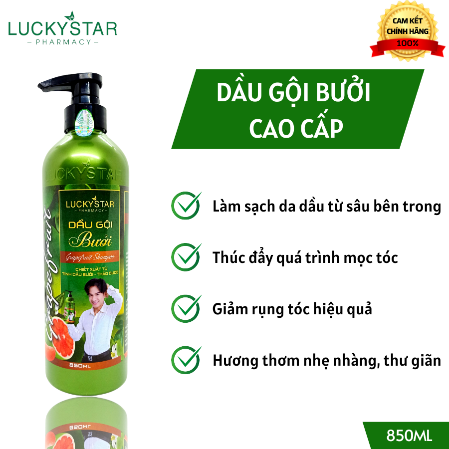 mochanstore.com Dau Goi Buoi Cao Cap Lucky Star 850ml