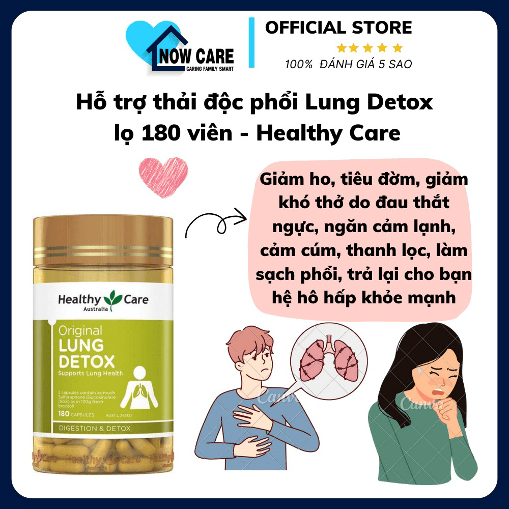 mochanstore.com HO TRO THAI DOC PHOI LUNG DETOX LO 180 VIEN HEALTHY CARE