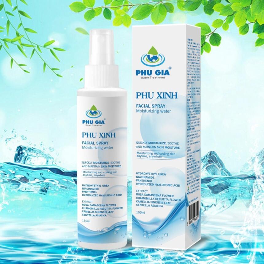 1 HỘP XỊT KHOÁNG PHU XINH 150ML - PHÚ GIA - Ảnh 3