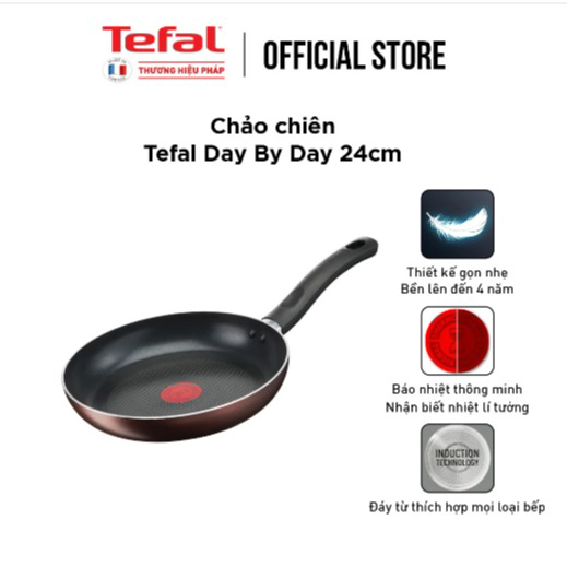 mochanstore.com CHAO CHIEN TEFAL DAY BY DAY 24CM G1430405 TEFAL