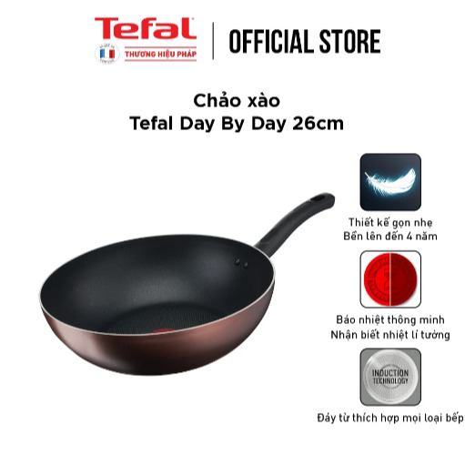 mochanstore.com CHAO XAO TEFAL DAY BY DAY 26CM G1437705 TEFAL