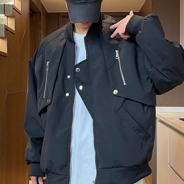 mochanstore.com AO KHOAC BOMBER GIO NAM NU VAI DU CAN HAI LOP CAO CAP SHT158 MINH HA HOUSE 1