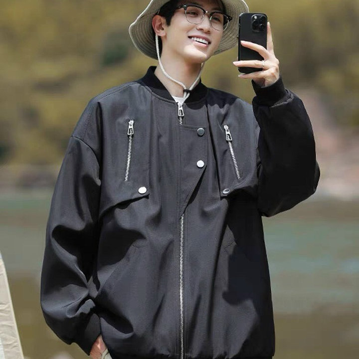 mochanstore.com AO KHOAC BOMBER GIO NAM NU VAI DU CAN HAI LOP CAO CAP SHT158 MINH HA HOUSE